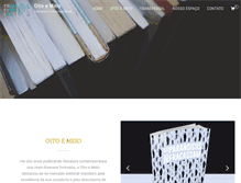 Tablet Screenshot of oitoemeio.com.br